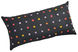 Подушка декоративна чорно-біла сердечка 30x58 см IKEA SOMMARBINKA СОММАРБІНКА ІКЕА