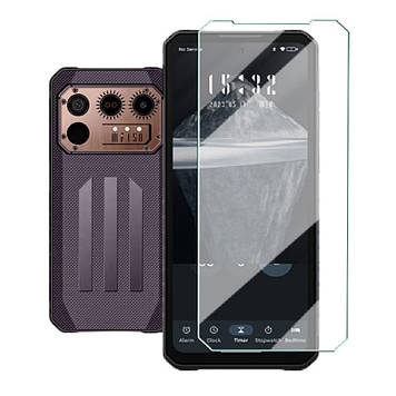 Скло на Oukitel IIIF150 Raptor захисне протиударне Full Screen 5D | 9H | 2.5D | Nano - покриття "HYPER"