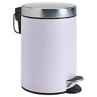 Відро для сміття з педаллю та відкидною кришкою IKEA EKOLN 3 л лілове - кошик для сміття ящик контейнер