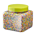 Намистини для термомозаїки ІКЕА PYSSLA різнокольоровий бісер для мозаїки пастельних тонів 603.160.73, фото 3