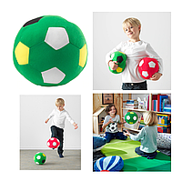 М'яка плюшева іграшка Футбольний м'яч IKEA SPARKA 20 см дитяча іграшка зелений м'ячик для дітей 703.026.45