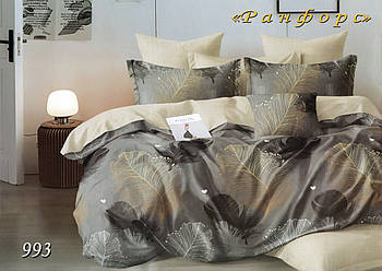 Комплект постільної білизни Тет-@-Тет євро 993 ранфорс