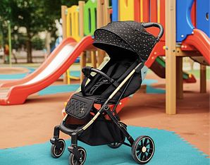 Легка складана коляска Nukido Paseo з великими колесами 716001