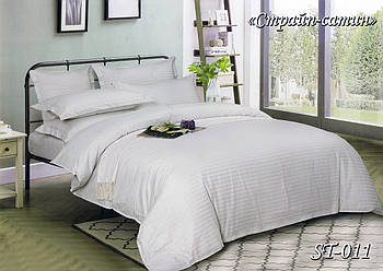 Комплект постільної білизни Тет-@-Тет сімейний Страйп-сатин ST-011