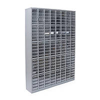 Металевий ящик для радіодеталей, 1495 х 1020 х 240 мм, 200 відділень