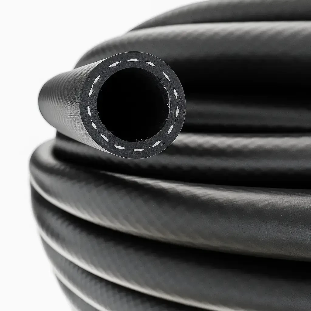 Шланг МБС 25 мм (маслобензостійкий) бухта 5 м — гумовий напірний для бензину, мастил та технічних рідин