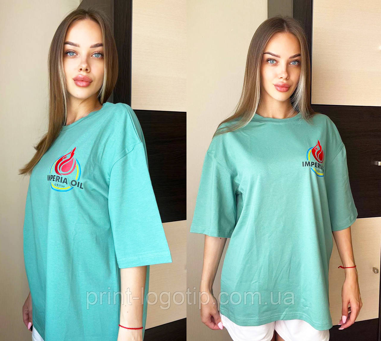 Футболки оверсайз із принтами, фото 1