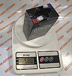 Акумулятор (АКБ) 6v/4a (28.11.2024р.в.) "GDLITE" GD-645 розмір 100х70х45мм, фото 3