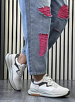 Кросівки жіночі 6 пар у ящику бежевого кольору 36-41, фото 2