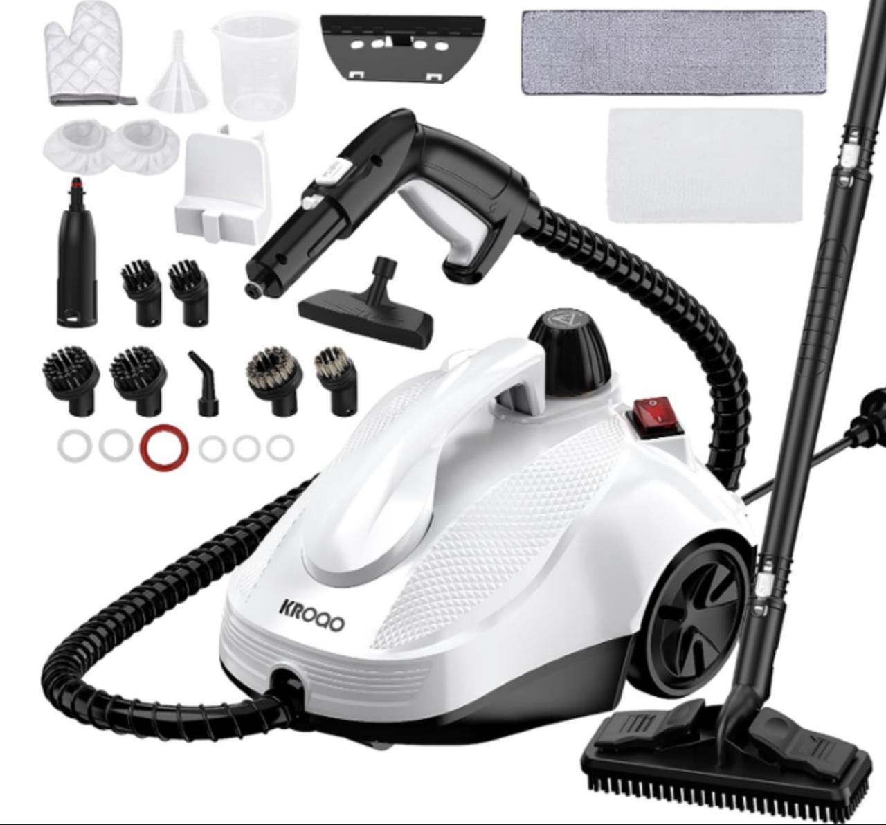 Багатофункціональний пароочисник KROQO + 23 аксесуари, фото 1
