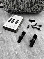 Бездротовий мікрофон NeePho N8 plus петличний для Type-C Петлічка для блогерів ЛГ6245