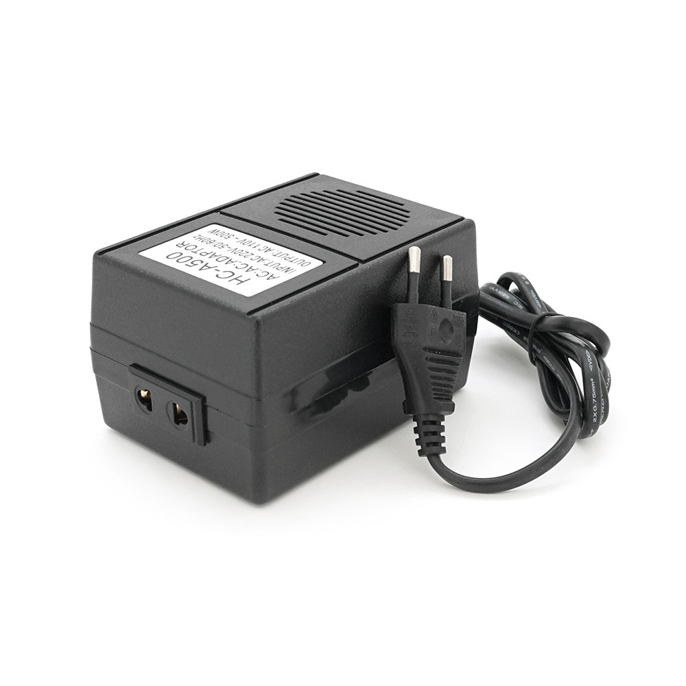 Перетворювач напруги трансформаторний 500 W Input 220 V/Output 110V, + універсальна розетка