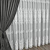 Бамбукова тюль №9398 у вітальню, спальню на отрез, фото 7