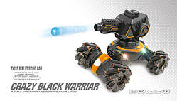 Радіокерований танк стріляючий гідрогелевими кульками 50-1YL дрифт, 360°, звук/світло ефекти Orange ANZ