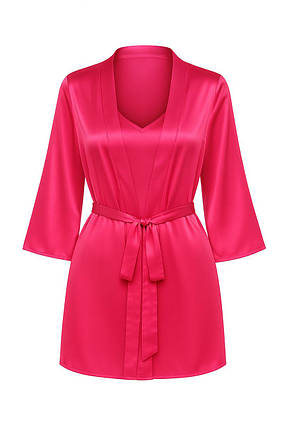 Пеньюар з халатом Атлас Tingmei червоний