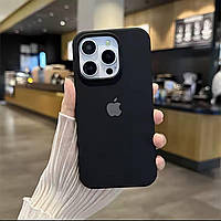 Чохол Silicone Case для iPhone 16 Pro Max Чорний