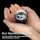 Міні-диско-куля, маленька вечірня куля, диско-світло 5 В, світлодіодне вечірнє світло, диско-ефект, фото 3