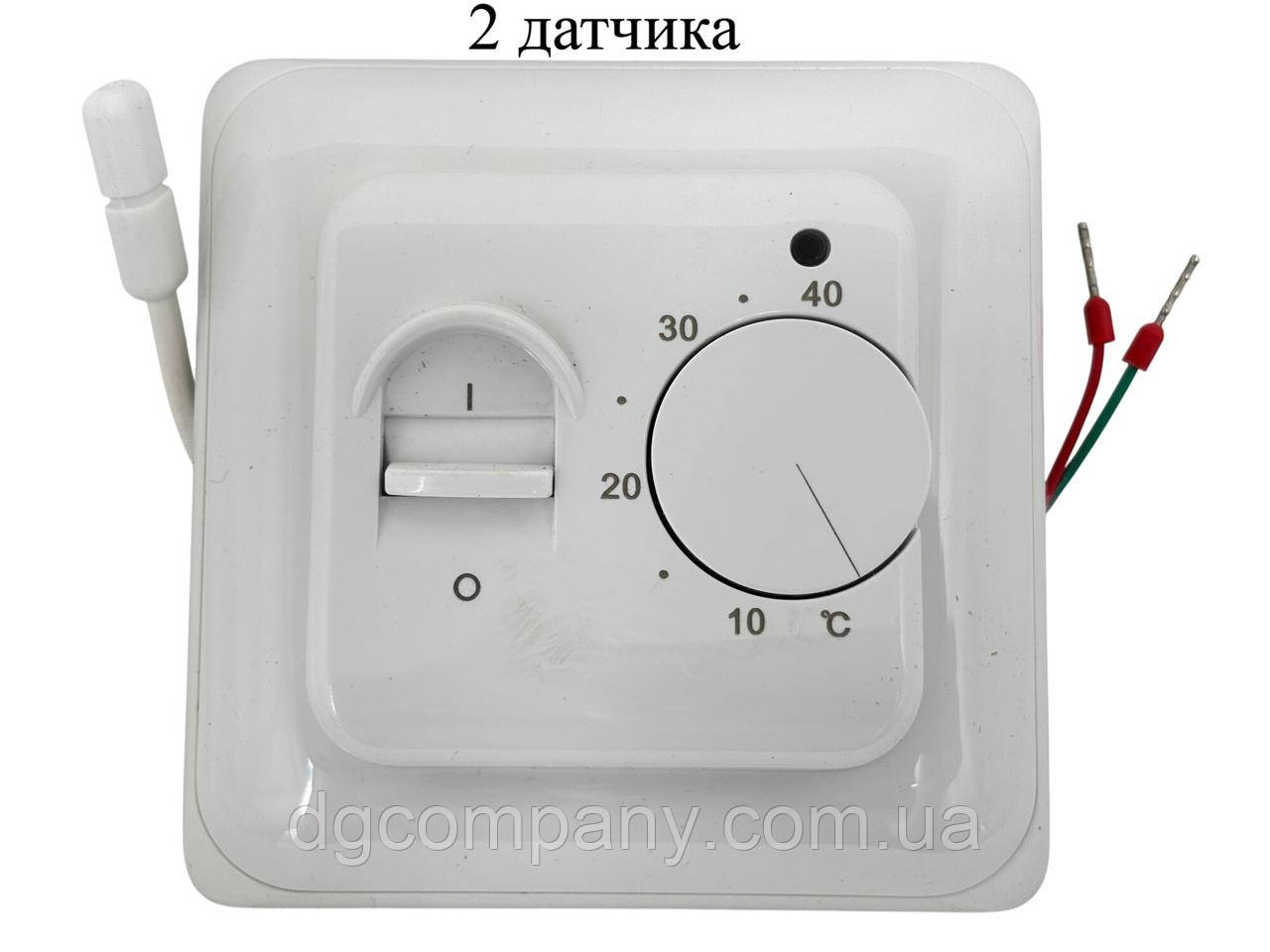 Механічний Терморегулятор Minco Heat M5.16D з двома датчиками, фото 1