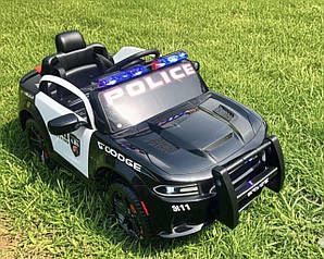 Дитячий електромобіль Dodge CHARGER POLICE EVA
