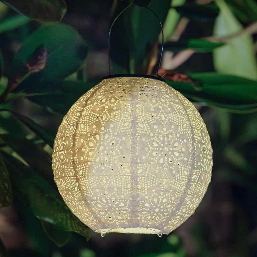 SolarCentre Tyvek Підвісний сонячний вуличний садовий ліхтар (сфера 20 см) [Клас енергії A+++], фото 1