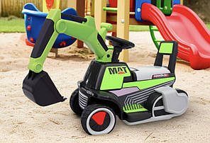 Трактор-екскаватор C3 на акумуляторі Музичні світлодіодні ліхтарі