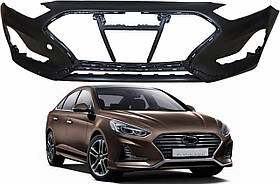 Бампер передній Hyundai Sonata LF 17-19 (Тайвань) без п/тронік