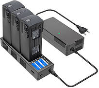 Багатофункціональний зарядний концентратор для DJI Mavic 3 (YX) з цифровим РК-дисплеєм