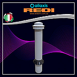 Вентиляційний патрубок подовжений із розсувним хомутом діаметр 100 мм, висота 800 мм Z7911PP REDI s.p.a., фото 3