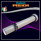 Вентиляційний патрубок подовжений із розсувним хомутом діаметр 100 мм, висота 800 мм Z7911PP REDI s.p.a., фото 4