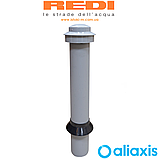 Вентиляційний патрубок подовжений із розсувним хомутом діаметр 100 мм, висота 800 мм Z7911PP REDI s.p.a., фото 6