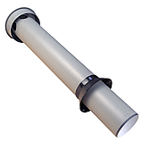 Вентиляційний патрубок подовжений із розсувним хомутом діаметр 100 мм, висота 800 мм Z7911PP REDI s.p.a., фото 2