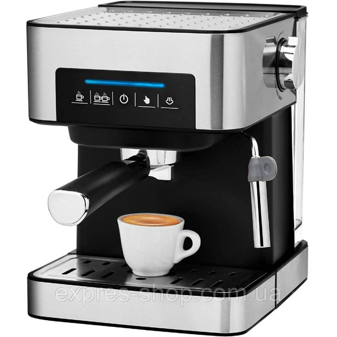 Кавомашина ріжкова, 850 Вт, 1.6л, MS 136 / Кавоварка електрична  / Електрокавоварка / Настільна кавомашина, фото 1