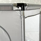 Дитячий манеж з кільцем для м'ячиків, Сірий / Манеж-ігровий майданчик / Інтерактивний манеж для дітей, фото 8