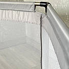 Дитячий манеж з кільцем для м'ячиків, Сірий / Манеж-ігровий майданчик / Інтерактивний манеж для дітей, фото 9