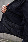 🔥 Куртка зимова "YINREN - Delta 4.0" (Чорна) (непромокальна куртка, тактична, нац поліції, поліцейська), фото 5
