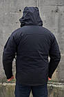 🔥 Куртка зимова "YINREN - Delta 4.0" (Чорна) (непромокальна куртка, тактична, нац поліції, поліцейська), фото 2