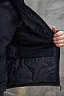 🔥 Куртка зимова "YINREN - Delta 4.0" (Чорна) (непромокальна куртка, тактична, нац поліції, поліцейська), фото 10