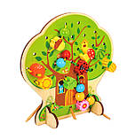 Шнурівка дерев'яна 43929 Казкове дерево, фото 2