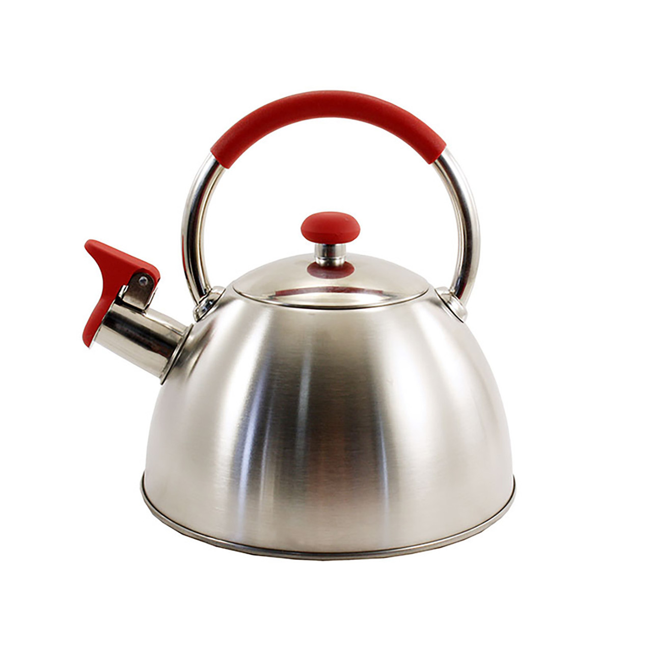 Чайник зі свистком та кришкою 2.5 л з нержавіючої сталі Zauberg ZB17/2.5 R