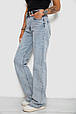 Джинси жіночі стрейчові, колір блакитний, 244R00643, фото 3