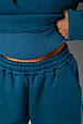 Спортивний костюм жіночий на флісі, колір синій, 238R5726, фото 6