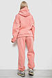 Спортивний костюм жіночий на флісі, колір персиковий, 238R5726, фото 4