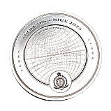 Срібна колекційна монета Terra 2 долари 1 унція 2025 Ніуе, фото 2