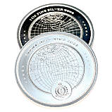 Срібна колекційна монета Terra 2 долари 1 унція 2025 Ніуе, фото 7