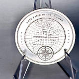 Срібна колекційна монета Terra 2 долари 1 унція 2025 Ніуе, фото 8