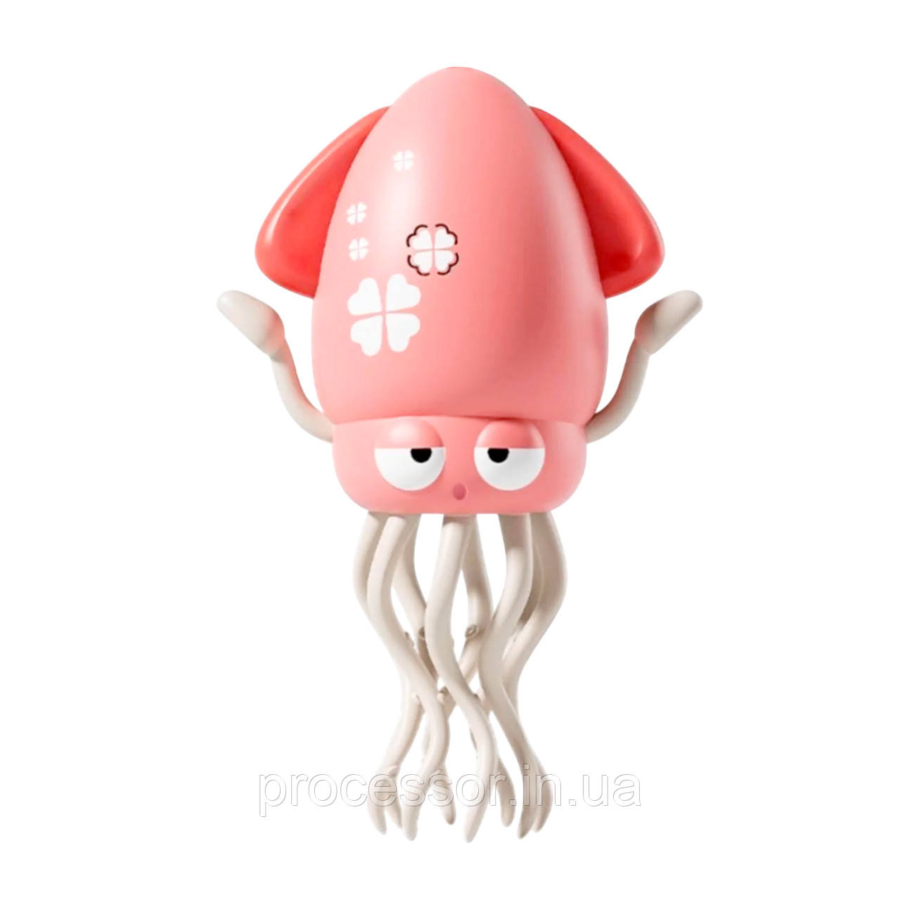 Іграшка танцювальний робот-восьминіг Dancing Squid 2025 рожевого кольору для дітей, фото 1