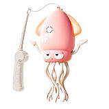 Іграшка танцювальний робот-восьминіг Dancing Squid 2025 рожевого кольору для дітей, фото 2