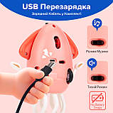 Іграшка танцювальний робот-восьминіг Dancing Squid 2025 рожевого кольору для дітей, фото 4