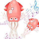 Іграшка танцювальний робот-восьминіг Dancing Squid 2025 рожевого кольору для дітей, фото 5