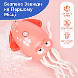 Іграшка танцювальний робот-восьминіг Dancing Squid 2025 рожевого кольору для дітей, фото 7